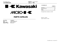 Kawasaki Versys 650 Mk2 2010 CAF parts catalog